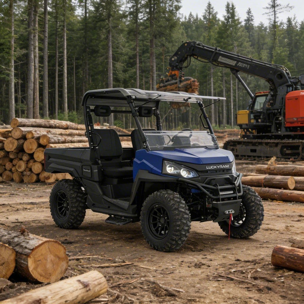 10KW AC موٹر UTV سائیڈ بائی سائیڈ 73.6V 150Ah 400A کنٹرولر 4WD آف روڈ