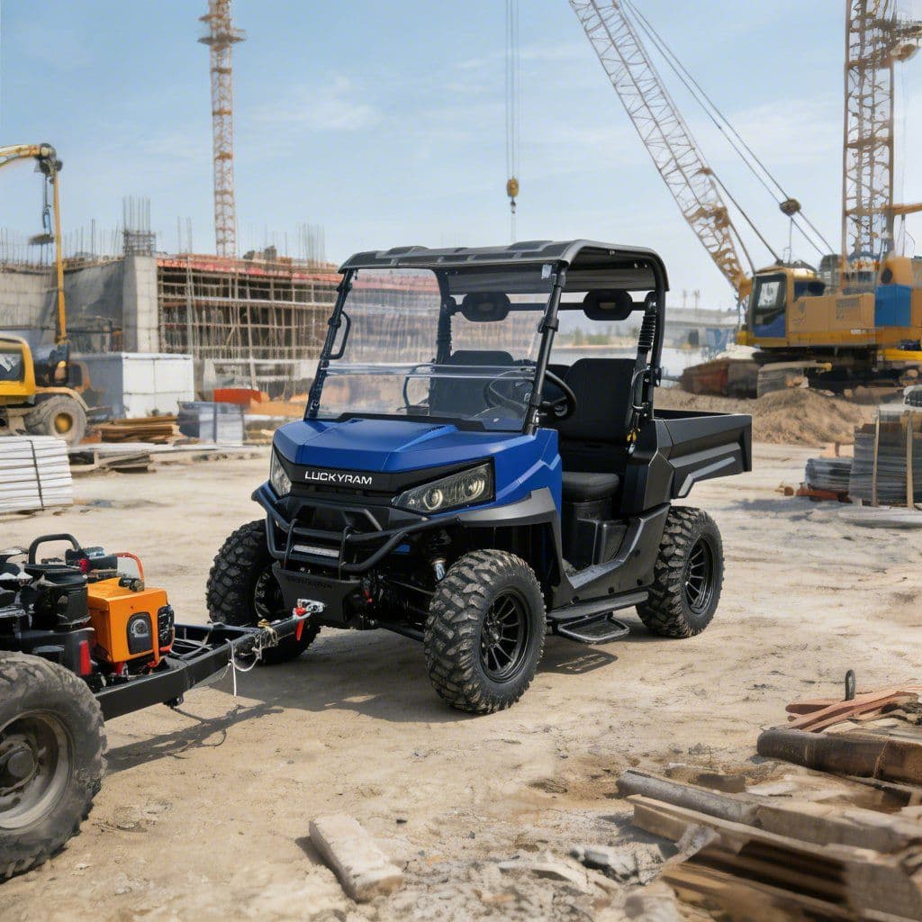 الیکٹرک UTV 4WD شکار کے لیے 73.6V 150Ah EPS پاور اسٹیئرنگ