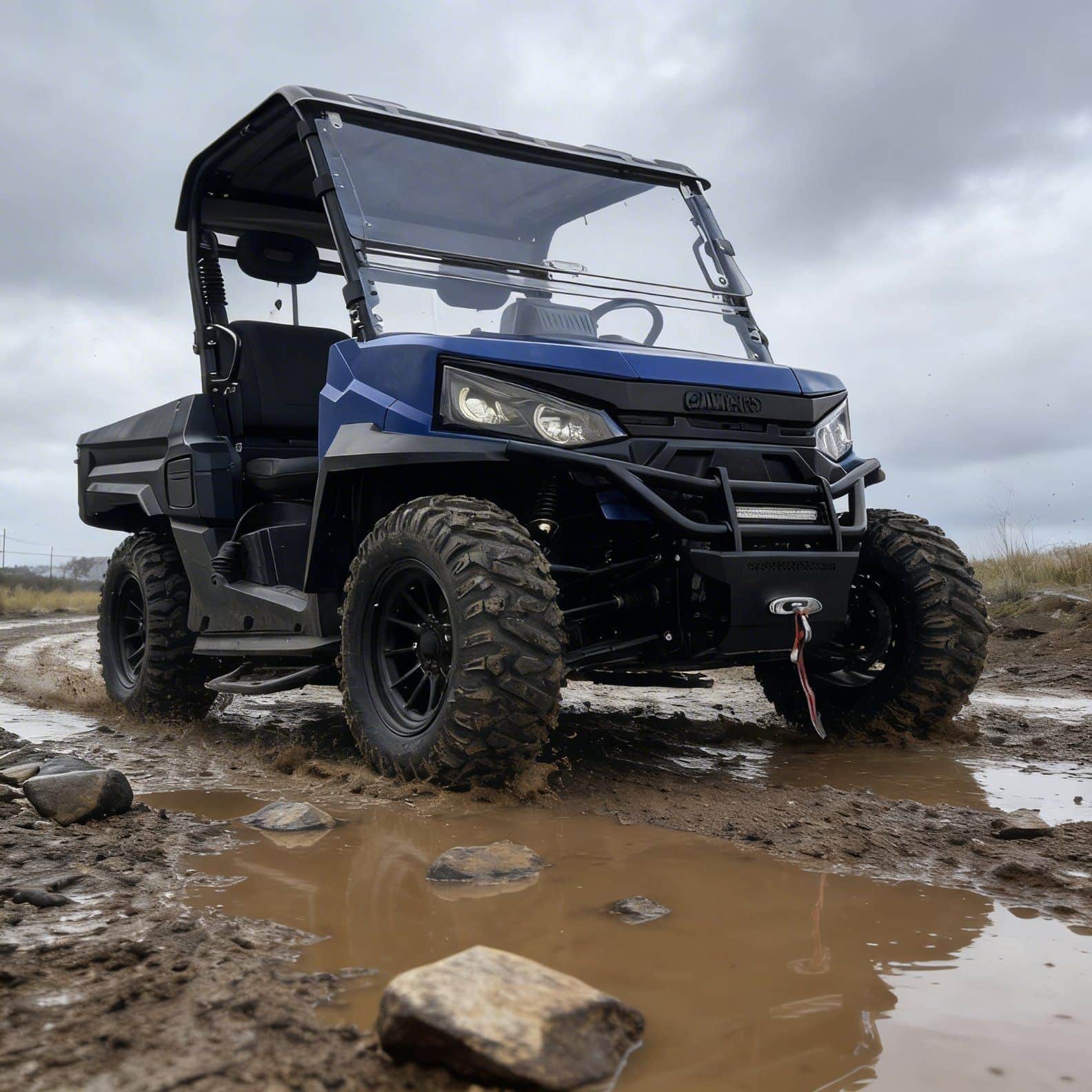 الیکٹرک UTV 73.6V 20KW چوٹی پاور 4WD 400A کنٹرولر آف روڈ